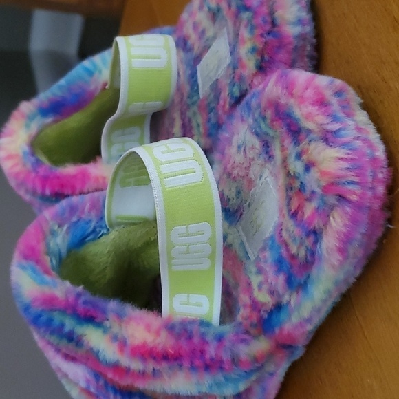 UGG - Fluff Yeah Pixelate Womens Slippers - Picture 6 of 8